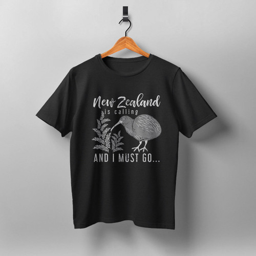 Anzac Day T-shirt - New Zealand Is Calling And I Must Go A35