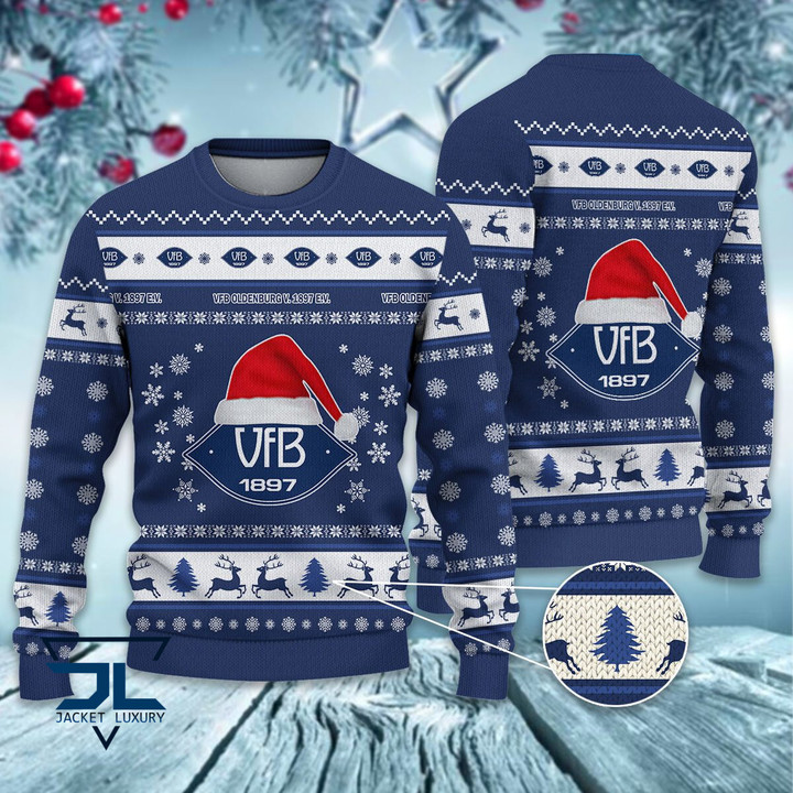 VfB Oldenburg 3 Liga Ugly Christmas Sweater