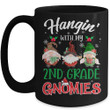 Hangin With My 2nd Grade Gnomies Christmas Teacher Buffalo Mug