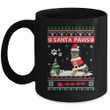 Santa Paws Rottweiler Merry Christmas Dog Funny Xmas Mug