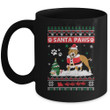 Santa Paws Pitbull Merry Christmas Dog Funny Xmas Mug