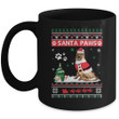 Santa Paws German Shepherd Merry Christmas Dog Funny Xmas Mug