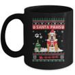 Santa Paws Bulldog Merry Christmas Dog Funny Xmas Mug