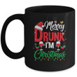 Merry Drunk Im Christmas Funny Naughty Drinking Mug