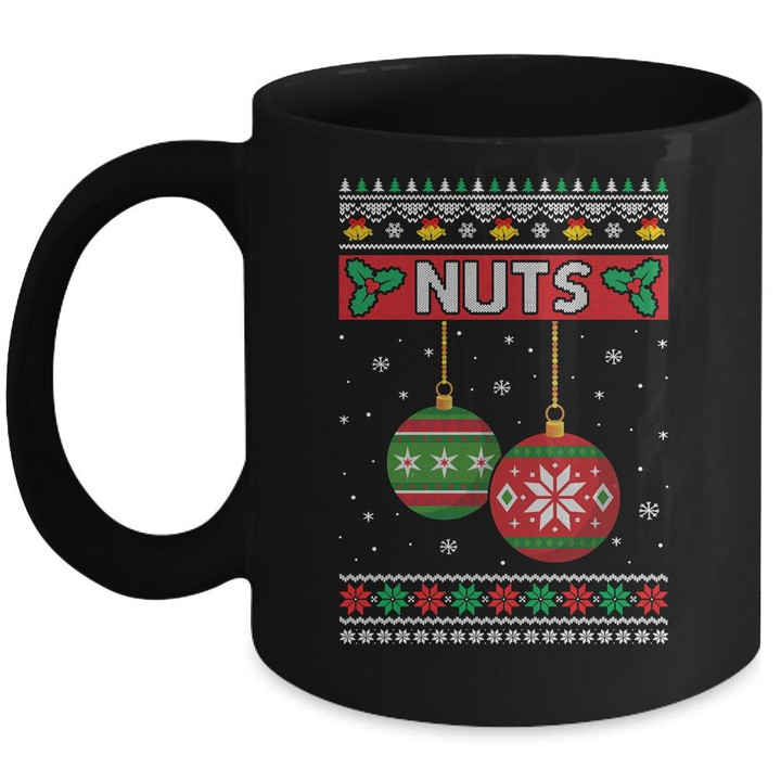 Chest Nuts Christmas Ugly Matching Chestnuts Couple Nuts Mug