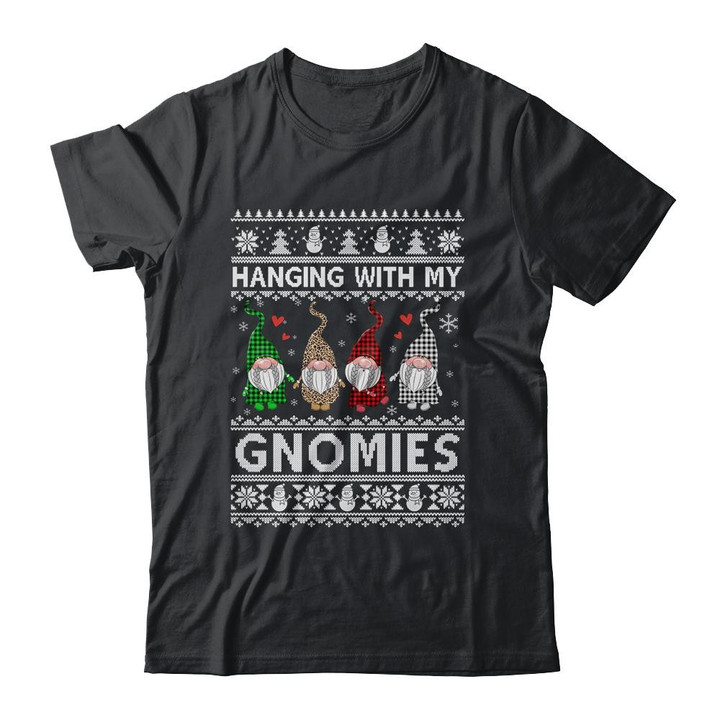 Hanging With My Gnomies Cute Gnomes Christmas Ugly