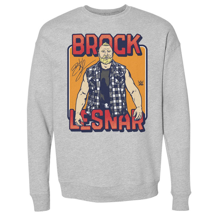 Brock Lesnar Flannel WHT