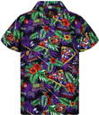 Vintage Retro Billiards Colorful Tropical Hawaii Hawaiian Shirt