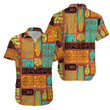 Special Pattern With Retro Tiki Hawaii Hawaiian Shirt