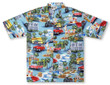 Wonderful Life Republic Route Hawaii Hawaiian Shirt