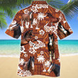 Clydesdale Horse Red Tribal Pattern Horse Lovers Hawaii Hawaiian Shirt