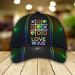 Love Wins Baseball Cap Gift For Xo Chess Supporter, Community Pride Month Classic Hat Men Woman Unisex