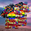 Colorful Dragon Make Fire Be Pride Of Who You Are For LGBT Community Pride Month Hawaii Hawaiian Shirt