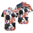 Belted Galloway Cattle Lovers With American Pattern Hawaii Hawaiian Shirt