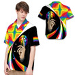 Personalized I Licked It So It'S Mine With Lips Rainbow LGBT Community Pride Month Custom Name Hawaii Hawaiian Shirt
