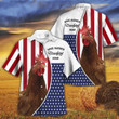 Independence Day Chicken Rooster Make America Cowboy Again With American Flag Pattern Hawaii Hawaiian Shirt