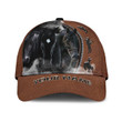 Personalized Black Horse Herd Running Customized Baseball Cap Classic Hat Men Woman Unisex