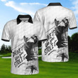 Golf Drive It Like You Stole It Athletic Collared Men's Polo Shirts Short Sleeve