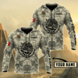 Mexican Army Style Personalized - Hoodie