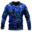Pirate Ship Under The Romantic Blue - Hoodie