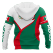 Mexico Green And Red Style Personalized - Hoodie