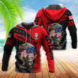 Veteran Army Never Forget Memory With Eagle - Hoodie