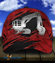 Excavator Black And Old Red Pattern Gift For Who Loves Excavator Baseball Cap Classic Hat Men Woman Unisex