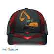 Excavator Red Grid Pattern Gift For Who Loves Excavator Baseball Cap Classic Hat Men Woman Unisex