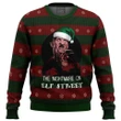 The Nightmare On Elf Street Freddy Krueger Custom Gift For Fan Anime Christmas Ugly Sweater