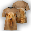 Highland Cattle - 3D All Over Printed Shirt
