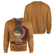 Acoustic Guitar - 3D All Over Printed Shirt