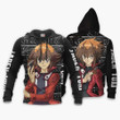 Jaden Yuki Custom Anime Gift For Fan Hoodie Zip Sweatshirt Casual Hooded Jacket Coat