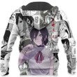 Reze Style Chainsaw Man Custom Anime Gift For Fan Hoodie Zip Sweatshirt Casual Hooded Jacket Coat