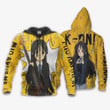 Mio Akiyama Custom Anime Gift For Fan Hoodie Zip Sweatshirt Casual Hooded Jacket Coat