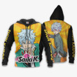 Saiki K Shun Kaidou Custom Anime Gift For Fan Hoodie Zip Sweatshirt Casual Hooded Jacket Coat