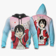 A Slient Voice Yuzuru Nishimiya Custom Anime Gift For Fan Hoodie Zip Sweatshirt Casual Hooded Jacket Coat