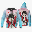 A Slient Voice Yuzuru Nishimiya Custom Anime Gift For Fan Hoodie Zip Sweatshirt Casual Hooded Jacket Coat