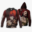 Castlevania Godbrand Custom Anime Gift For Fan Hoodie Zip Sweatshirt Casual Hooded Jacket Coat