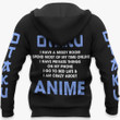 I'm An Custom Anime Gift For Fan Hoodie Zip Sweatshirt Casual Hooded Jacket Coat