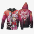 Chibiusa Custom Anime Gift For Fan Hoodie Zip Sweatshirt Casual Hooded Jacket Coat