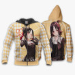 Love Is War Kaguya Shinomiya Custom Anime Gift For Fan Hoodie Zip Sweatshirt Casual Hooded Jacket Coat