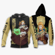 Golden Dawn Mimosa Vermillion Custom Anime Gift For Fan Hoodie Zip Sweatshirt Casual Hooded Jacket Coat