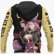 Black Bull Vanessa Custom Anime Gift For Fan Hoodie Zip Sweatshirt Casual Hooded Jacket Coat