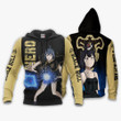 Black Bull Nero Custom Anime Gift For Fan Hoodie Zip Sweatshirt Casual Hooded Jacket Coat