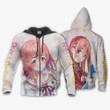 Rent A Girlfriend Sumi Sakurasawa Custom Anime Gift For Fan Hoodie Zip Sweatshirt Casual Hooded Jacket Coat