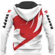 Fairy Tail Happy Custom Anime Gift For Fan Hoodie Zip Sweatshirt Casual Hooded Jacket Coat
