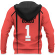 Nekoma Tetsuro Kuroo Custom Anime Gift For Fan Hoodie Zip Sweatshirt Casual Hooded Jacket Coat