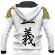 One Piece Smoker Marine Custom Anime Gift For Fan Hoodie Zip Sweatshirt Casual Hooded Jacket Coat