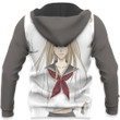 Natsume Yuujinchou Reiko Natsume Custom Anime Gift For Fan Hoodie Zip Sweatshirt Casual Hooded Jacket Coat