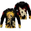 Escanor Seven Deadly Sins Custom Anime Gift For Fan Hoodie Zip Sweatshirt Casual Hooded Jacket Coat